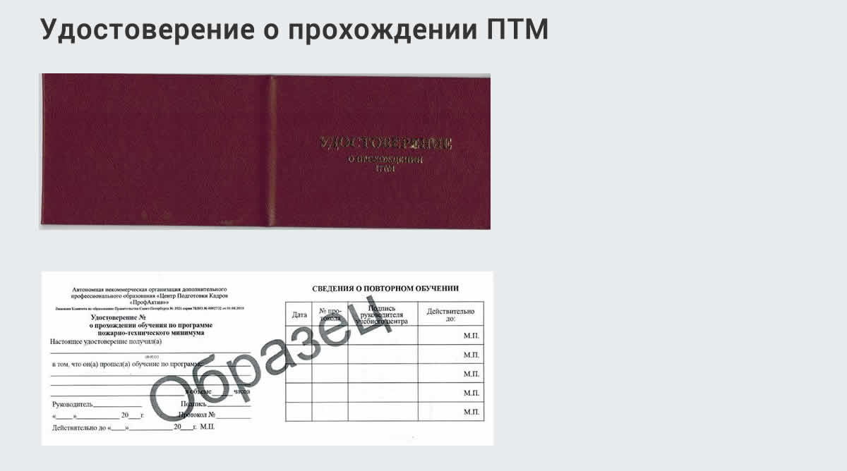  Курсы повышения квалификации по пожарно-техничекому минимуму в Михайловске: дистанционное обучение