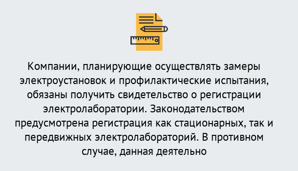 Почему нужно обратиться к нам? Михайловск Регистрация электролаборатории! – В любом регионе России!